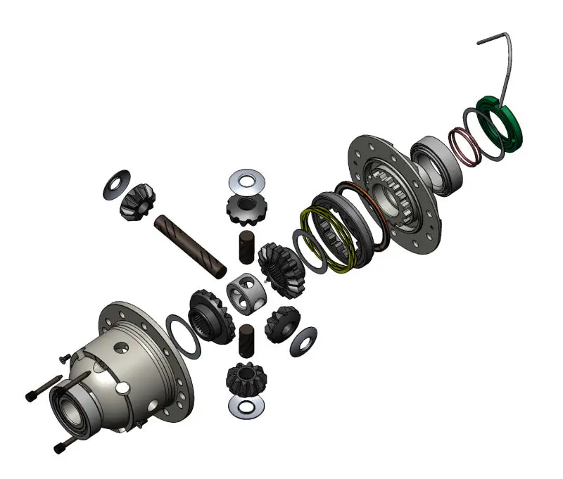 Arb Air Locker Rear Differential For Mitsubishi 9" Axle – 28-Spline 1