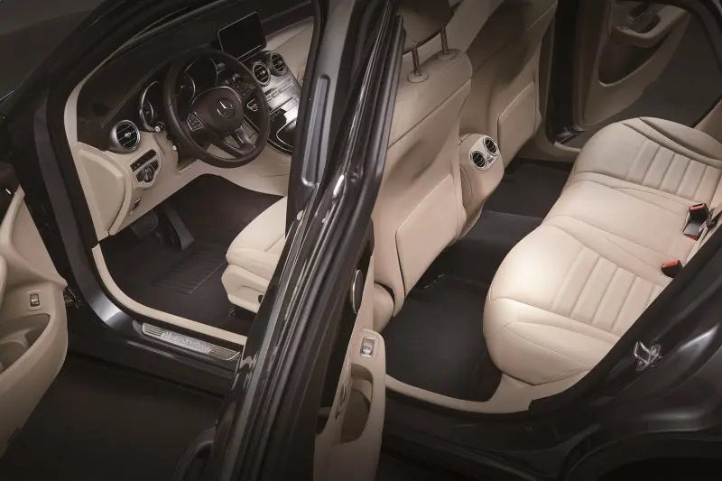 3D Maxpider Elegant Black Floor Liners For 2014–2018 Gmc Sierra 1500 Double Cab 1