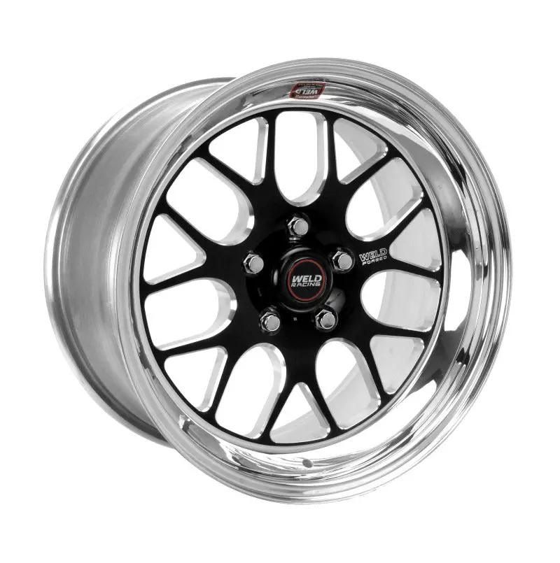 Weld S77 17X7 / 5X4.5 Bp / 5.3In. Bs Black Wheel (Medium Pad) - Non-Beadlock 1