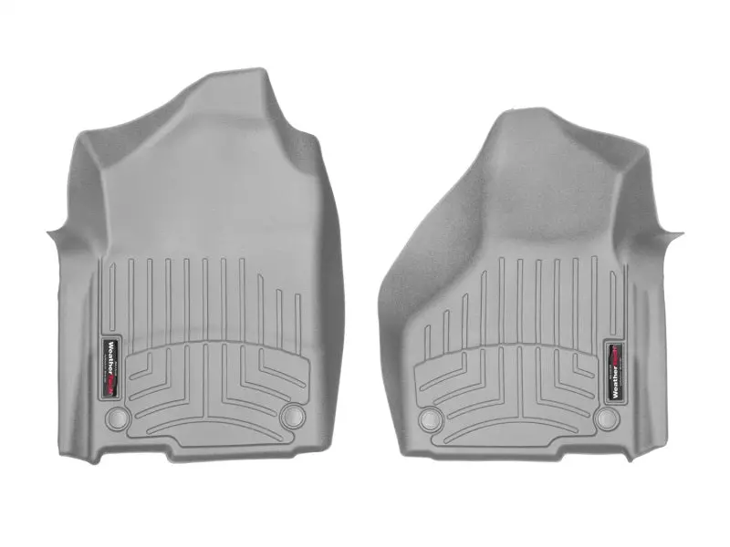 Weathertech Front Floorliners For 2019+ Ram 2500/3500 Heavy-Duty Trucks – Gray Custom Fit 1