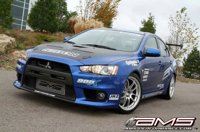 Ams Performance Front-Mount Intercooler For Mitsubishi Lancer Evolution X (2008–2015) – Modular Cast End Tanks 1