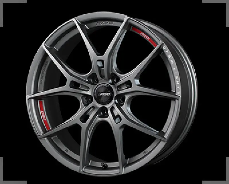Gram Lights 57Fxz Overseas 20X9.5 Inch Matte Graphite Wheel – 5X112, +25Mm Offset, Machined Face 1
