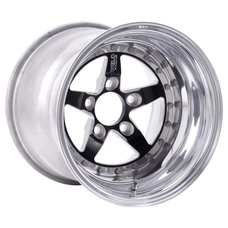 Weld Weldstar 15X12 / 5X4.5 Bp / 4.5In. Bs Black Wheel - Non-Beadlock 1