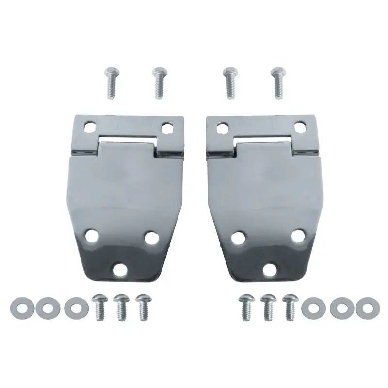 Rugged Ridge Stainless Steel Hardtop Liftgate Hinge Kit For 1976–1986 Jeep Cj 1