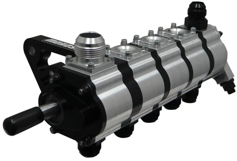 Moroso T3 Series 5-Stage Dry Sump Oil Pump – Tri-Lobe Design, Left-Mount, .900" Pressure Relief 1