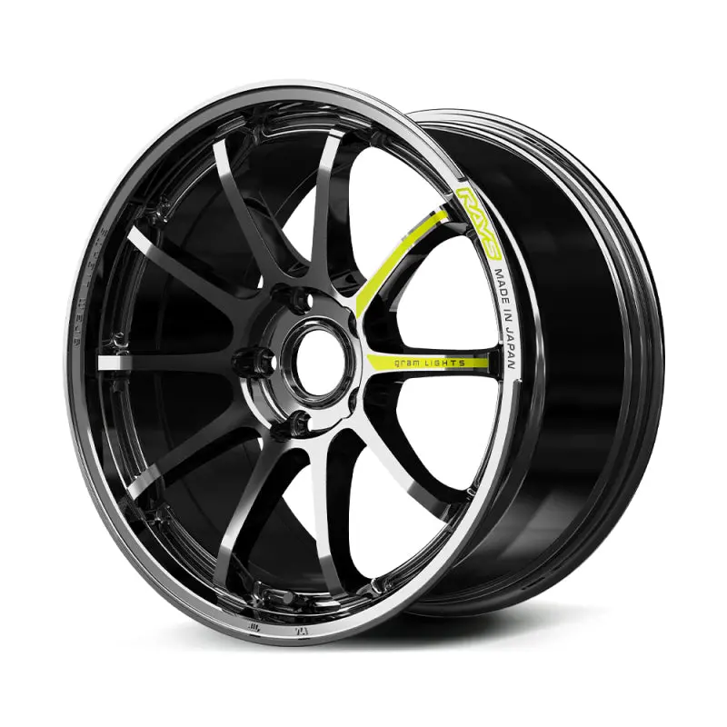 Gram Lights 57Nr Limited Edition 19X9.5 +45 5-114.3 Rays Black Metal Coat (Rb) 1
