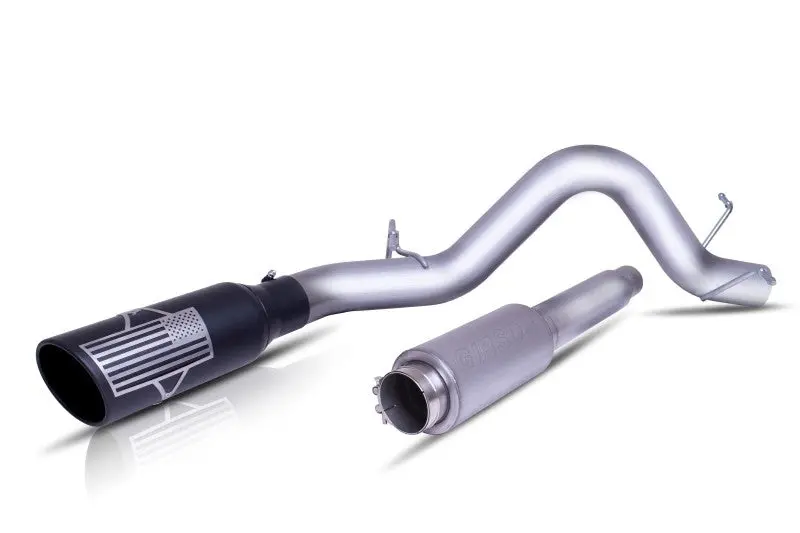Gibson Patriot Series Cat-Back Exhaust For 2015–2019 Ford F-150 Lariat (5.0L V8) – 4" Stainless Steel, Single Exit 1