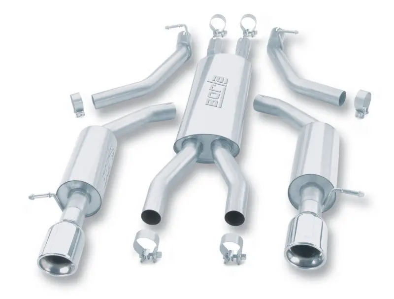 Borla Cat-Back Exhaust System For 2003 Ford Thunderbird 3.9L V8 (Rwd, 2-Door) 1