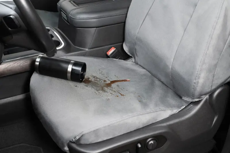 Covercraft 22-24 Ford Maverick Waterproof Polyester Seatsaver Custom Second Row Seat Covers - Grey 2