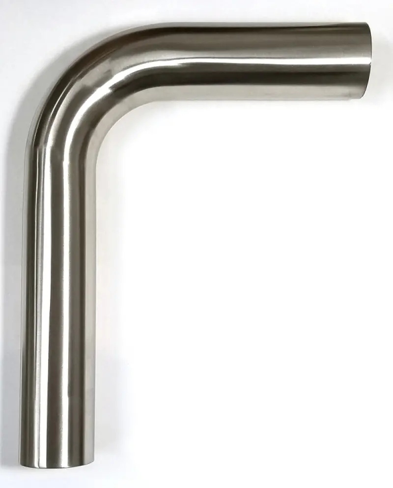 Stainless Bros 1.625In Diameter 1.5D / 2.4In Clr 90 Degree Bend 6.5In Leg/6.5In Leg Mandrel Bend 1