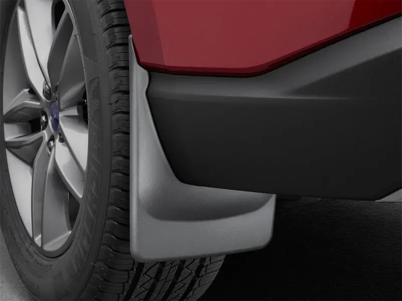 Weathertech No-Drill Mudflaps For 2010–2017 Gmc Terrain – Black Heavy-Duty Design 1