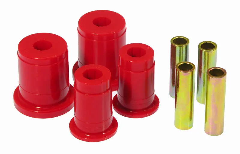 Prothane Red Polyurethane Front Control Arm Bushings For 1994–2004 Ford Mustang 1