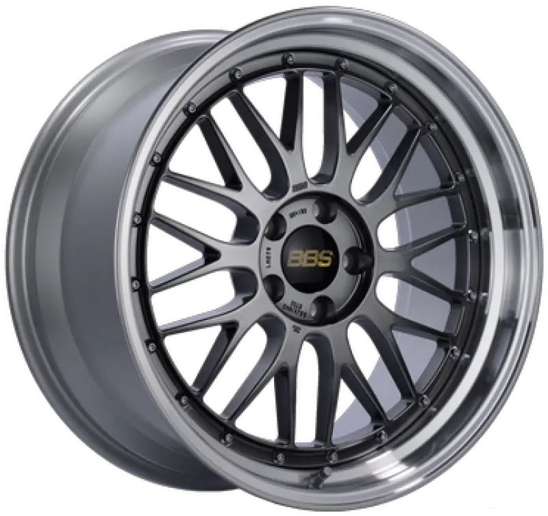 Bbs Lm Forged Alloy Wheels – 18X9", 5X130Mm Pcd, Et50 Offset, 71.6Mm Cb, Diamond Black Finish 1
