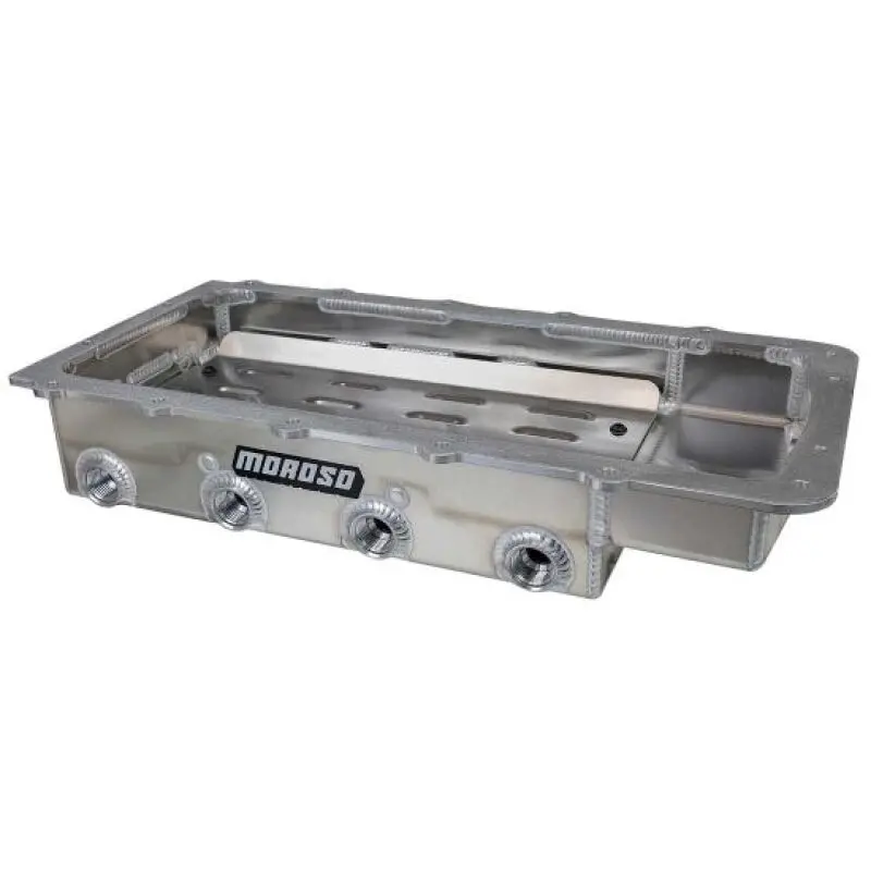 Moroso Dry Sump Aluminum Oil Pan For Ford Coyote Engines – Drag Race Optimized 1