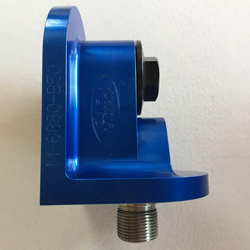 Ford Racing Billet Aluminum 90-Degree V8 Oil Filter Adapter For Pushrod Engines 1