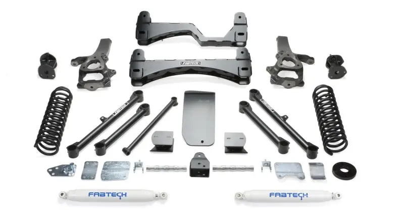 Fabtech 6-Inch Lift System With Performance Shocks For 2013–2018 Ram 1500 4Wd 1