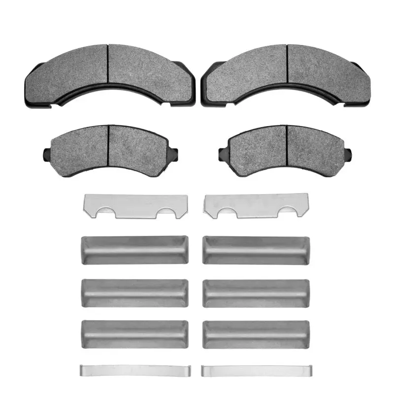 R1 97-99 Chevrolet P30 Front/Rear Semi Met Pads & Hardware Kit 1