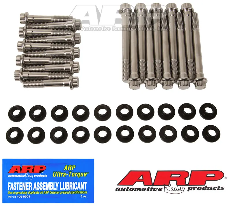 Arp Sb Ford W/ W Heads Ss 12Pt Head Bolt Kit 1