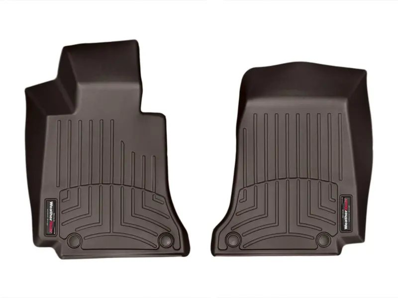 Weathertech 2015+ Mercedes-Benz C-Class Front Floorliner - Cocoa 1
