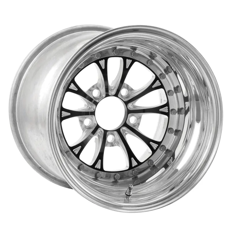 Weld Vitesse Forged Alloy Wheel — 15X10", 5X115Mm, 5.5" Backspace, Gloss Black 1