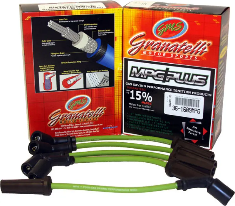 Granatelli 1980 Buick Riviera 8Cyl 5.7L Mpg Plus Ignition Wires 1