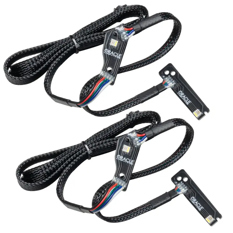 Oracle Rgb+W Lightning Bolt Drl Headlight Kit For 2015–2021 Nissan Gt-R (Controller Not Included) 1