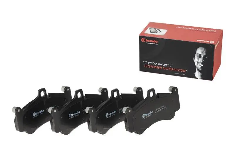 Brembo Premium Nao Ceramic Front Brake Pads For Porsche 911 (2001–2013), Boxster (2005–2012), And Carrera Gt (2004–2005) 1
