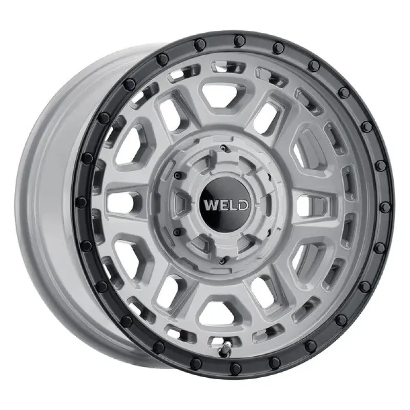Weld Off-Road Crux 17X9 Inch Gloss Armor Gray & Satin Black Wheel – 6X135 Bolt Pattern, -12 Offset, 106.1Mm Bore 1