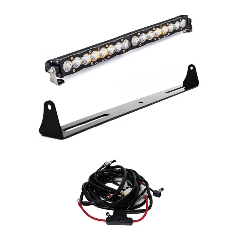 Baja Designs 20-Inch S8 Led Light Mount Kit For 2007–2013 Chevrolet Silverado Bumpers 1