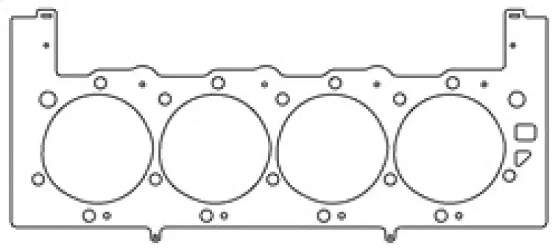 Cometic Gm L18 Vortec 8100 Gen-Vii Big Block V8 .089In Mls Cylinder Head Gasket - 4.450In Bore - Lhs 1