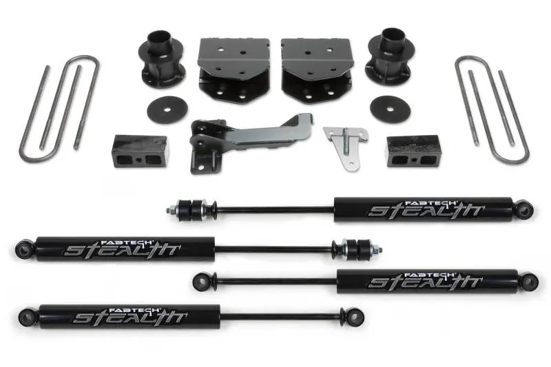 Fabtech 4-Inch Budget Lift System With Stealth Shocks For 2008–2016 Ford F-250/F-350/F-450 4Wd (8-Lug) 1