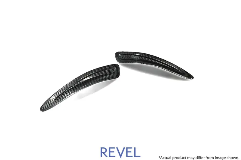Revel Gt Dry Carbon Fiber Hood Duct Cover Kit – Two-Piece Design For 2020 Toyota Gr Supra 1