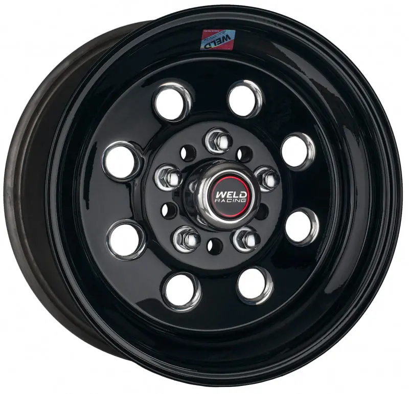 Weld Draglite Gloss Black Wheel – 15X10", 5X4.5"/4.75" Bolt Pattern, 4.5" Backspace 1