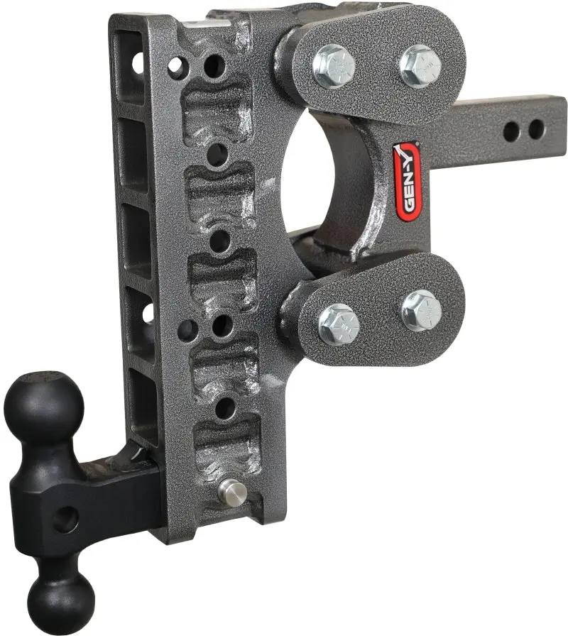 Gen-Y The Boss Torsion-Flex Hitch – 2" Shank, 10" Drop, 1700Lb Tw, 16K Capacity W/ Dual-Ball Gh-051 1