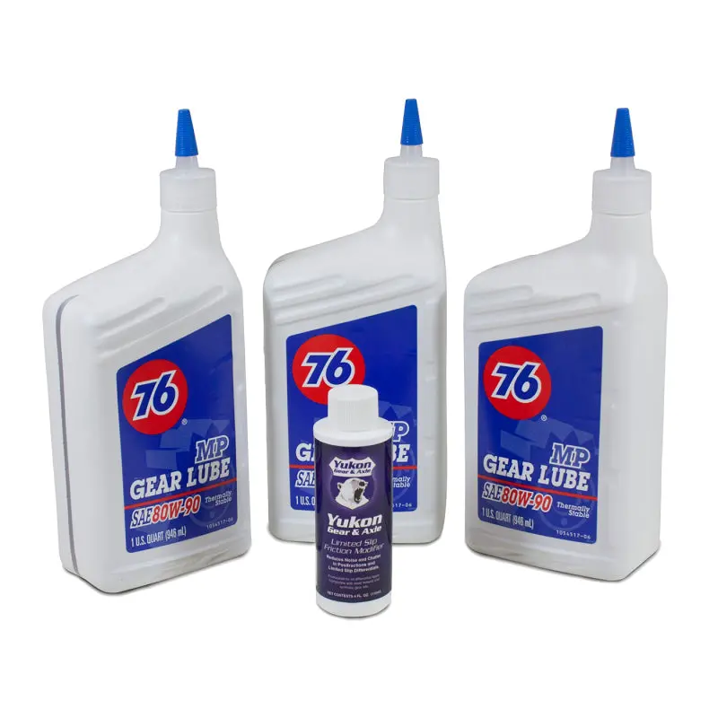 Yukon Gear 3 Qt. 80W90 Conventional Gear Oil W/Posi Additive 2