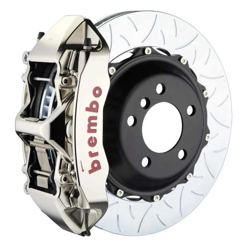 Brembo 78-79 930 Front Gtr Bbk 6 Piston Billet355X32 2Pc Rotor Slotted Type-3- Nickel Plated 1