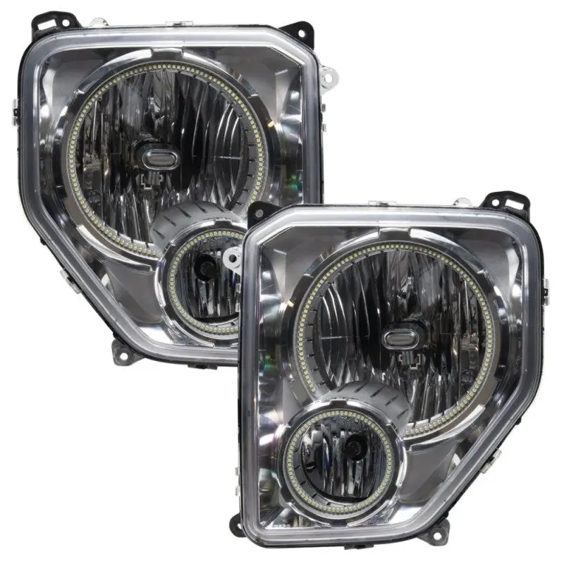 Oracle Colorshift Led Headlights With Bc1 Controller For 2008–2012 Jeep Liberty 1