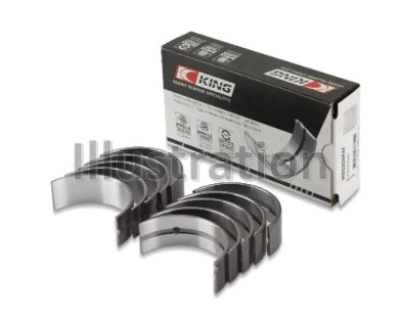 King Engine Bearings Isuzu 4Xc1/T/4Xe1W (Size +0.75Mm) Main Bearing Set 1