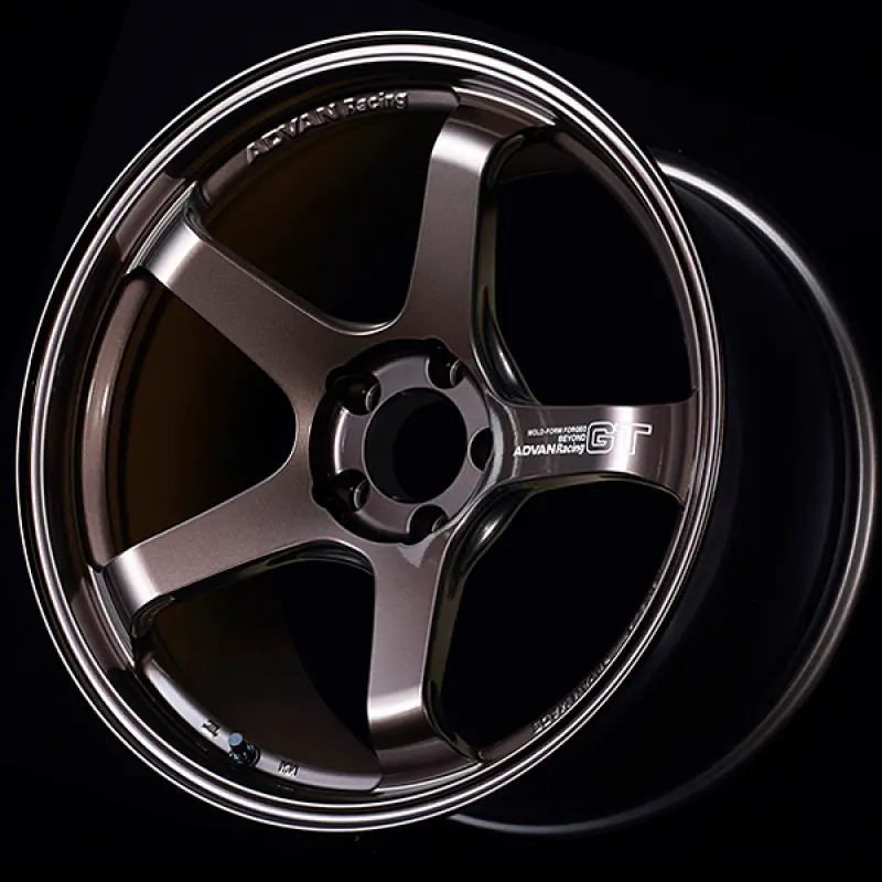 Advan Gt Beyond Racing Wheel – 19X9.0", +22Mm Offset, 5X120 Bolt Pattern, Copper Bronze Finish 1