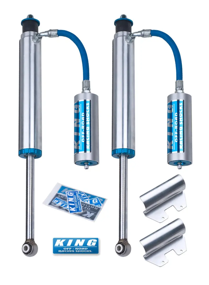 King Shocks Remote Reservoir Rear Shock Pair For 1998–2002 Toyota Land Cruiser 100 Series 1