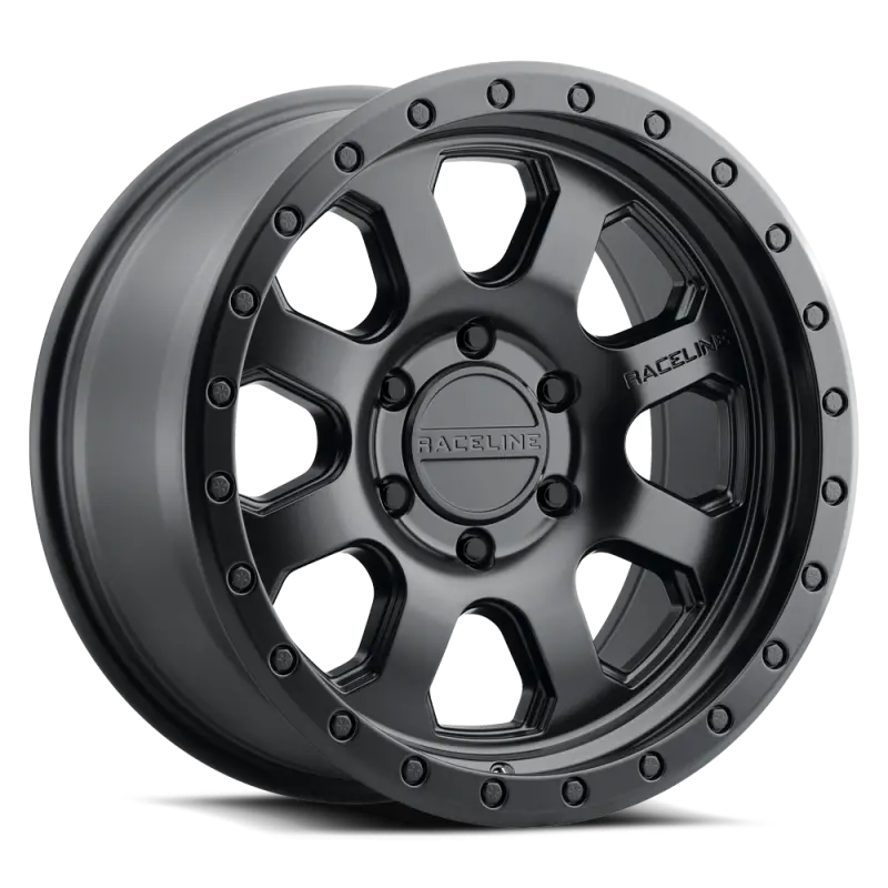 Raceline 959B Avenger 2.0 17X8.5In / 6X139.7 Bp / 106.1Mm Bore - Satin Black Wheel 1