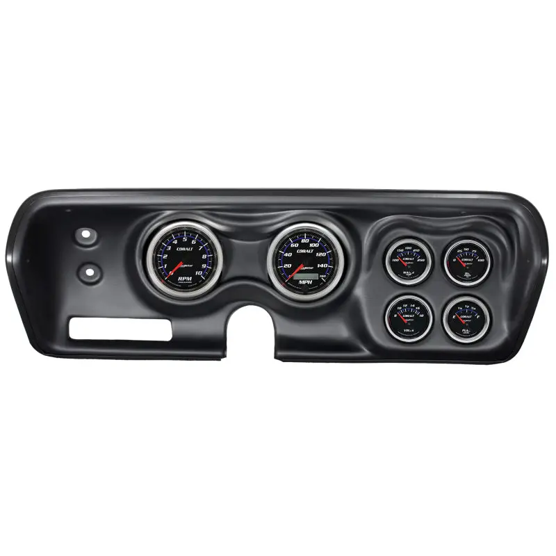 Autometer Cobalt 71-74 Charger/ Gtx/ Road Runner Dash Kit 6Pc Tach/Mph/Fuel/Oil/Wtmp/Volt 1