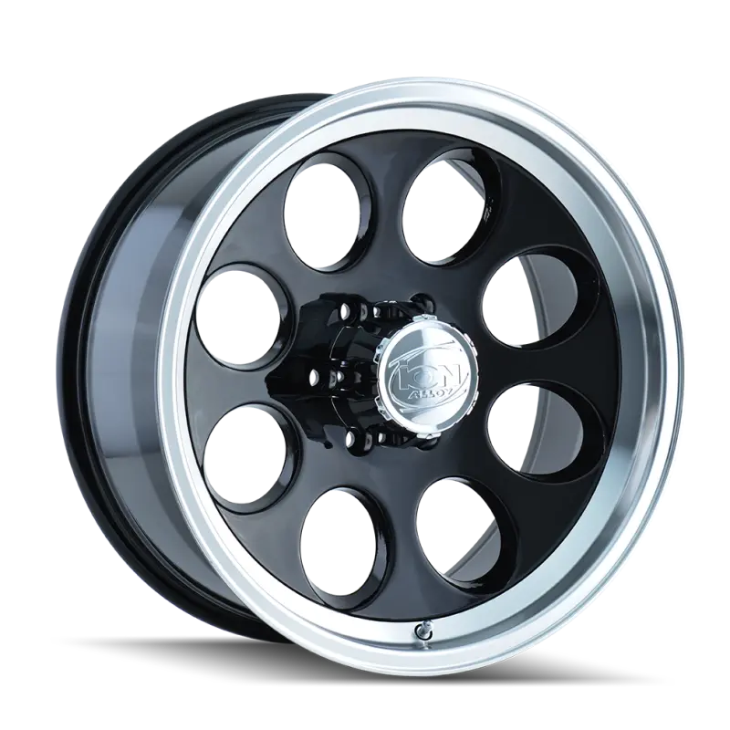Ion Type 171 16X10 Inch Black/Machined Wheel – 5X139.7Mm, -38Mm Offset, 108Mm Hub Bore 2