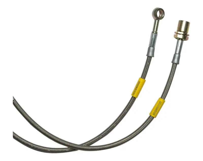 Goodridge Stainless Steel Brake Line Kit For 2016–2023 Chevrolet Camaro 1Ss With 1Le Brembo Red Monobloc Calipers 1